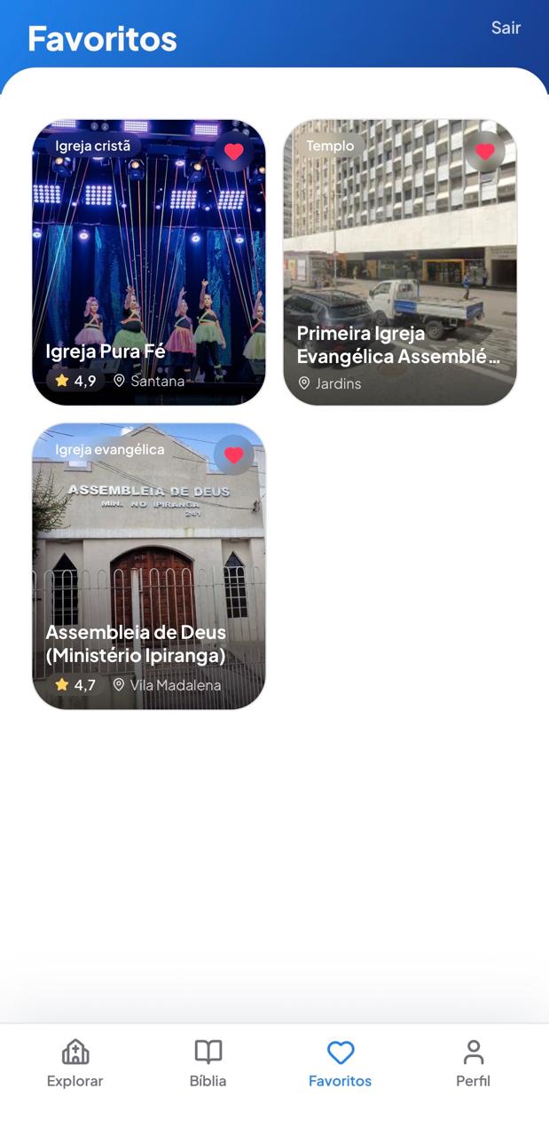 Igrejas favoritas no Sanctuo